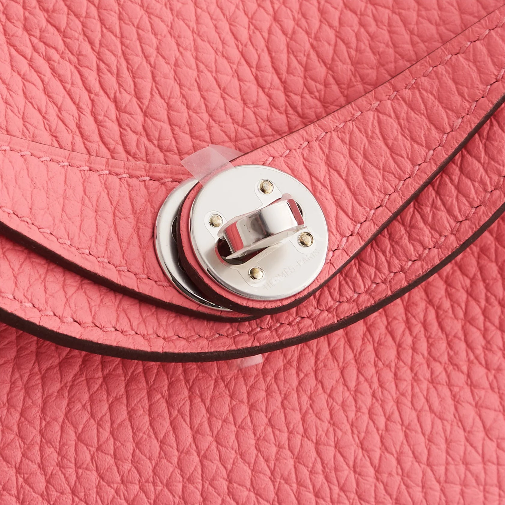 Hermès Lindy 20 Rose Azalee Palladium Hardware
