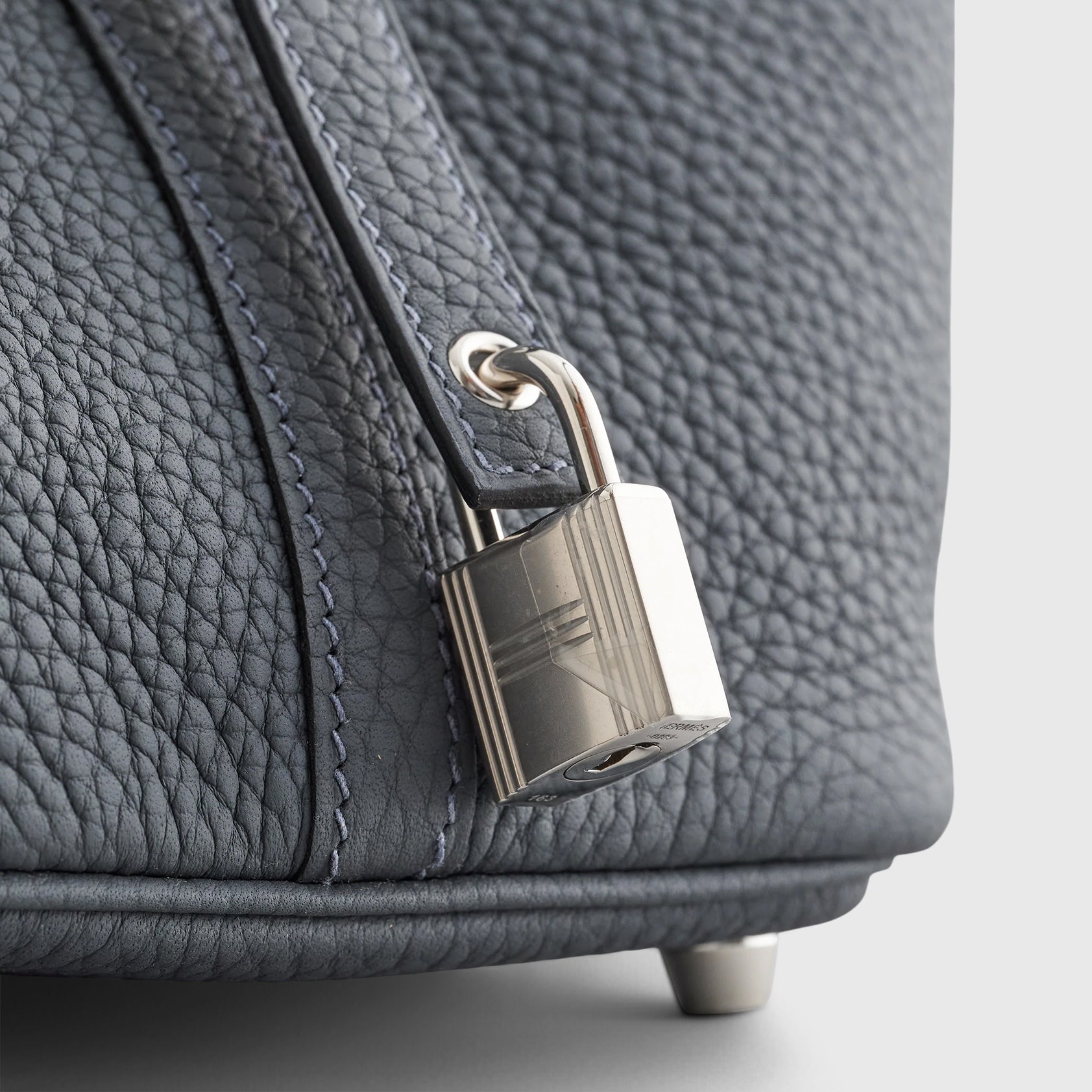 Hermès Picotin 18 Clemence Gris Misty Palladium Hardware - eliteUSA 