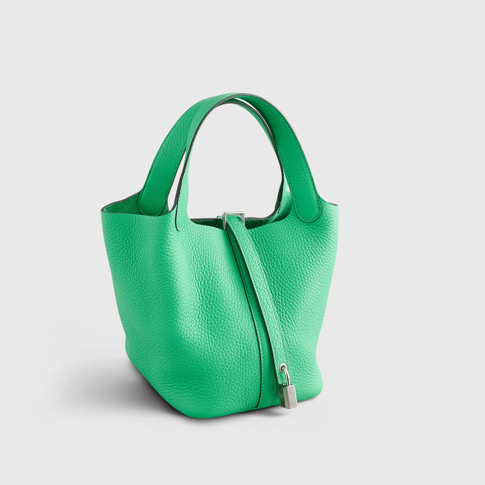 Hermès Picotin 18 Clemence Vert Comics Palladium Hardware - eliteUSA 