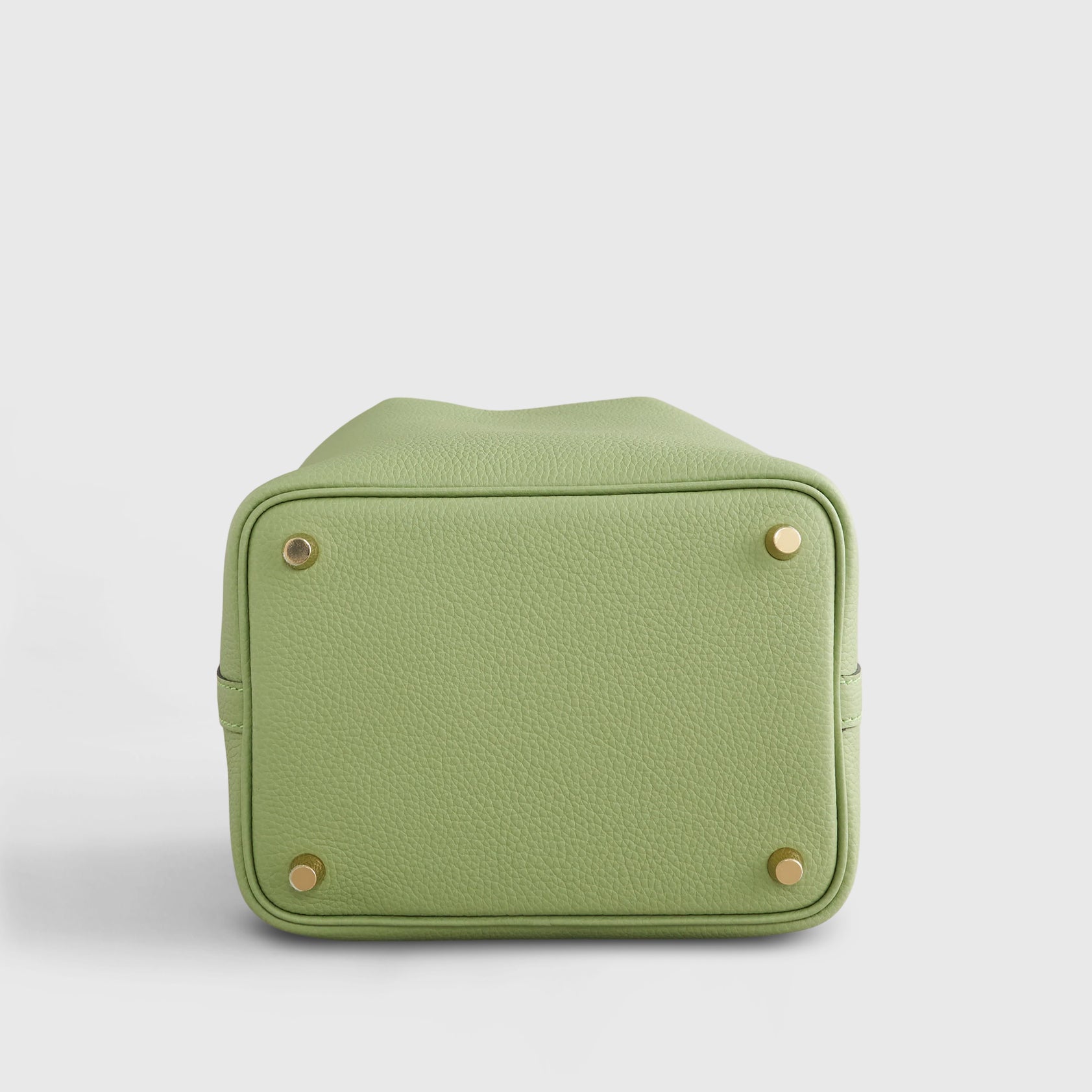 Hermès Picotin 18 Clemence Vert Criquet Gold Hardware - eliteUSA 
