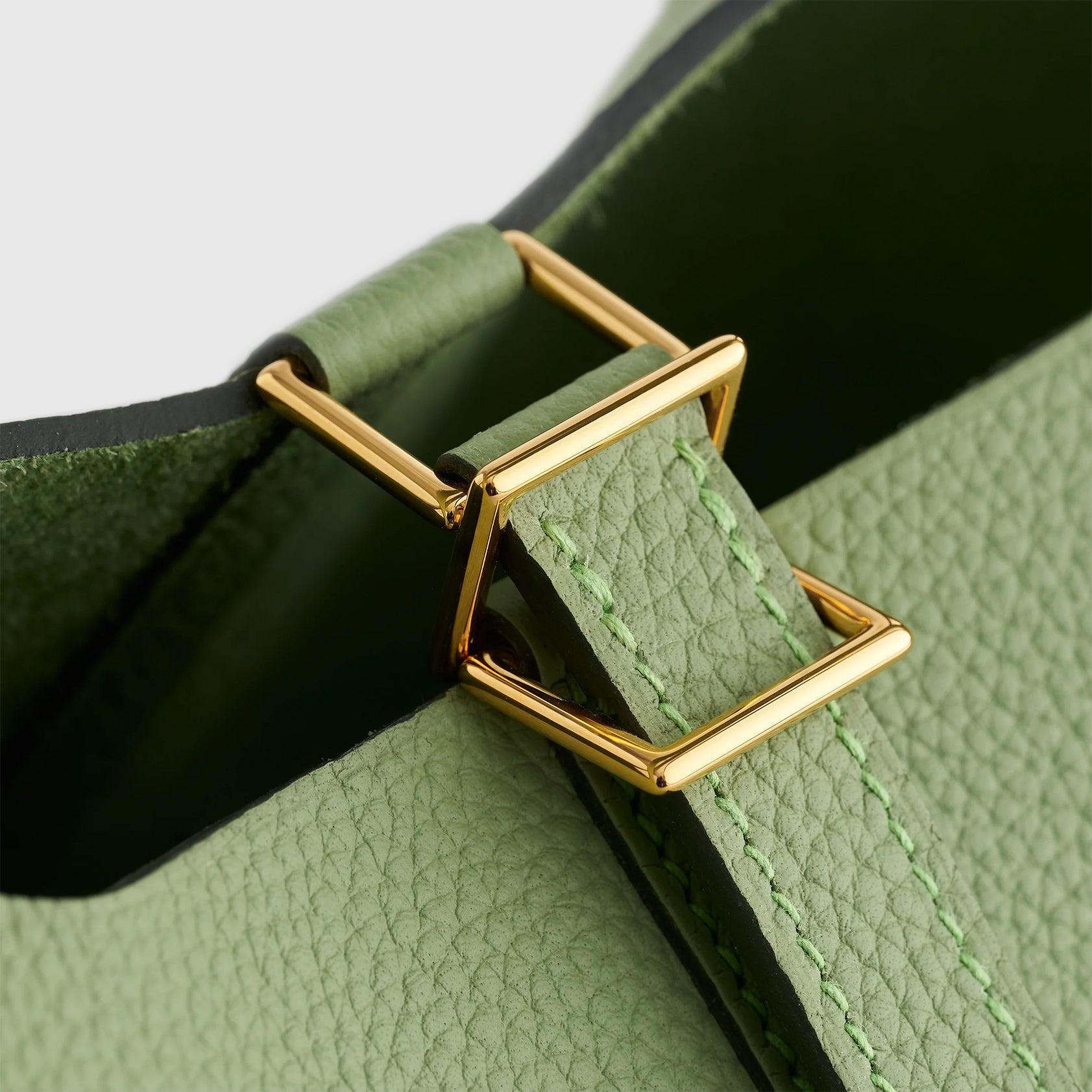 Hermès Picotin 18 Clemence Vert Criquet Gold Hardware - eliteUSA 