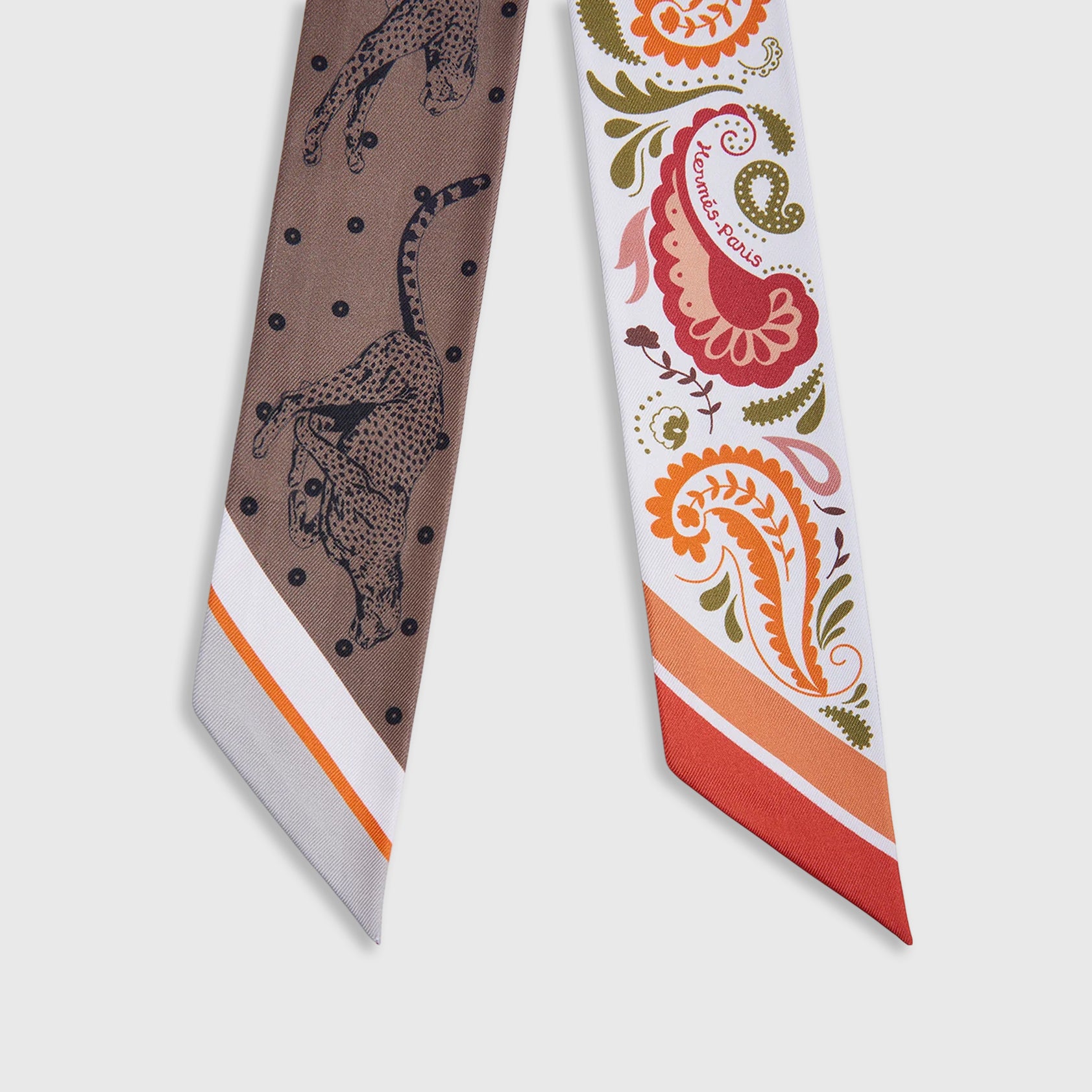 HERMES TWILLY シルク スカーフ Ex-Libris Marble Silk Twilly | Hermès USA