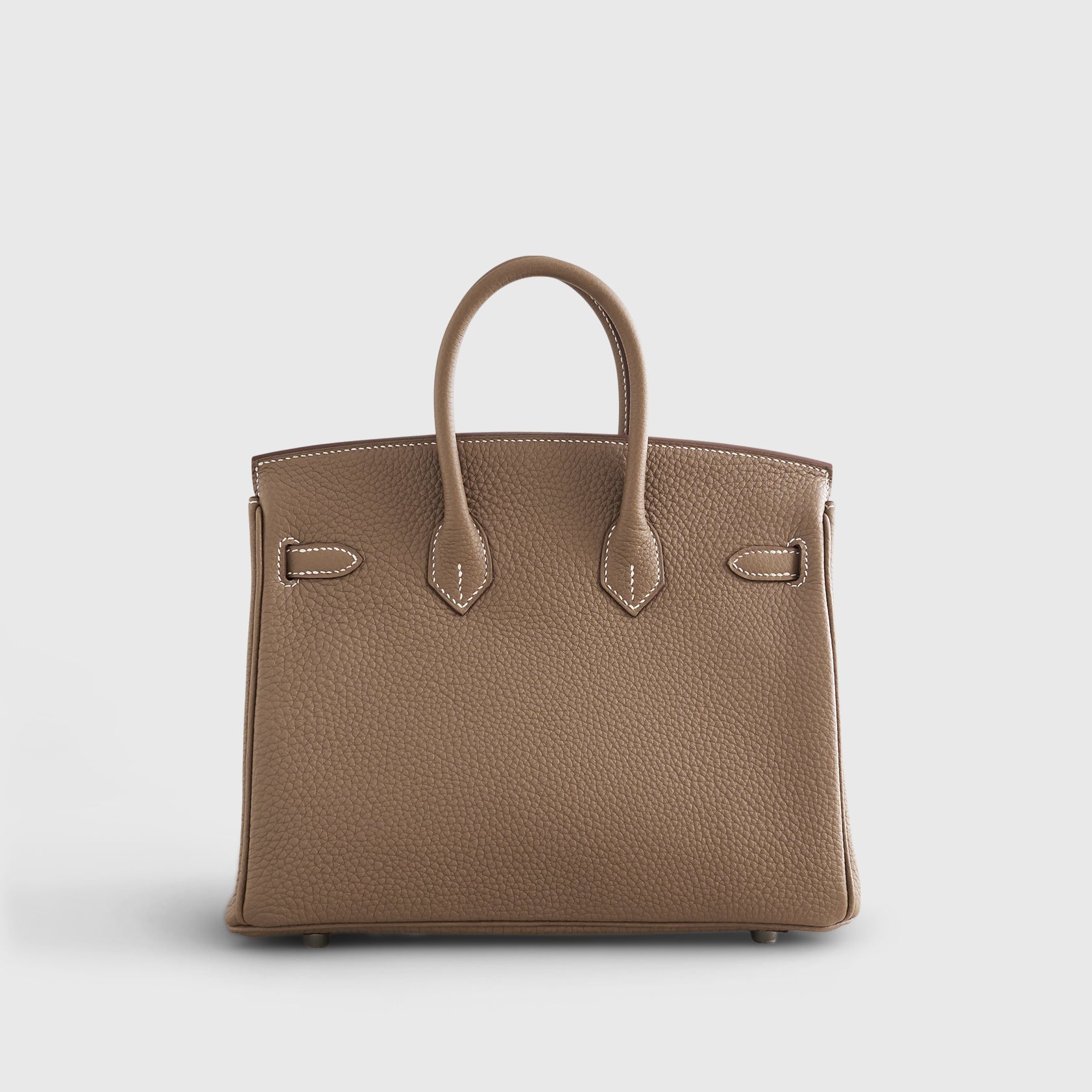 Hermès Birkin 25 Togo Etoupe Palladium Hardware Retourne - eliteUSA 