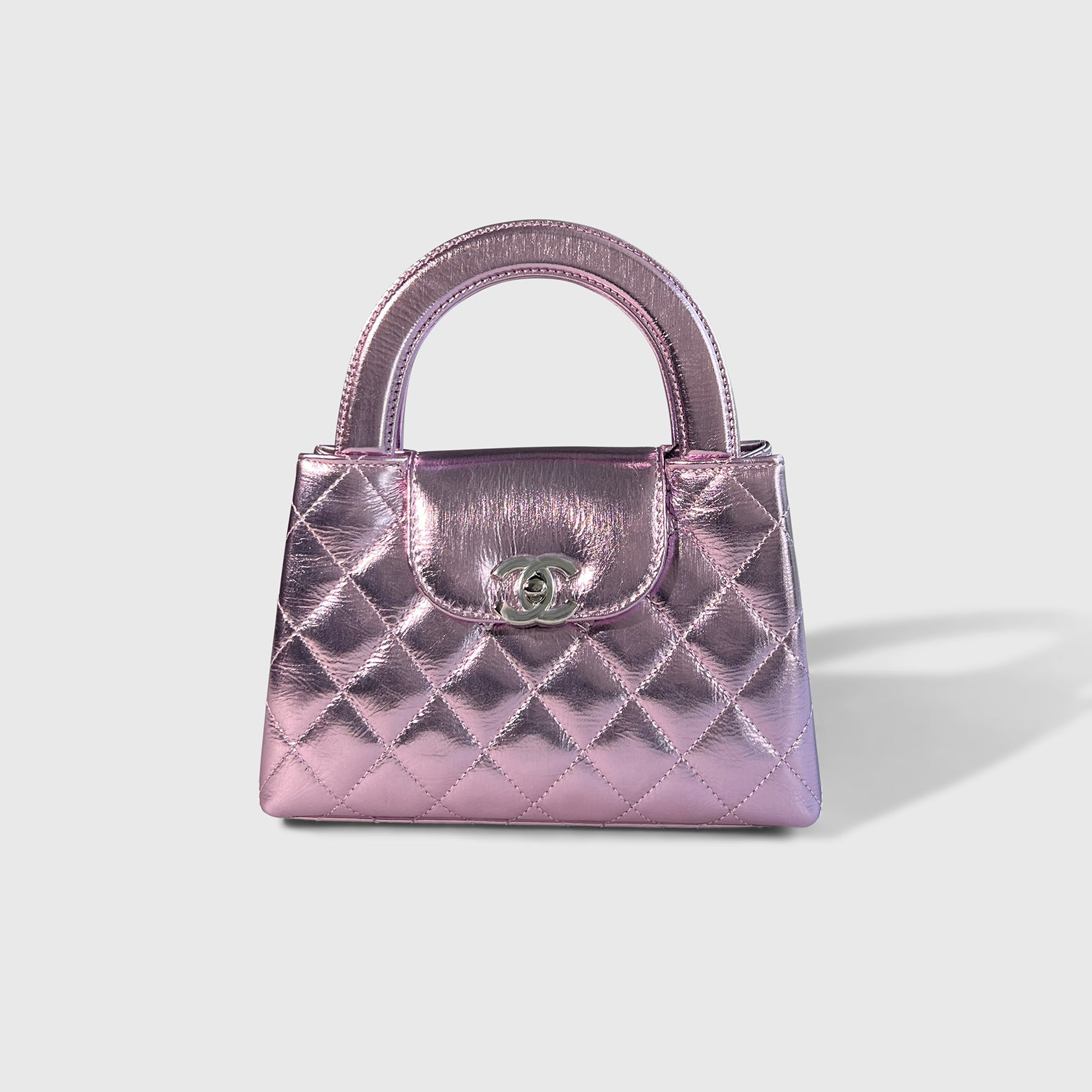 Chanel Metallic Mini Tote