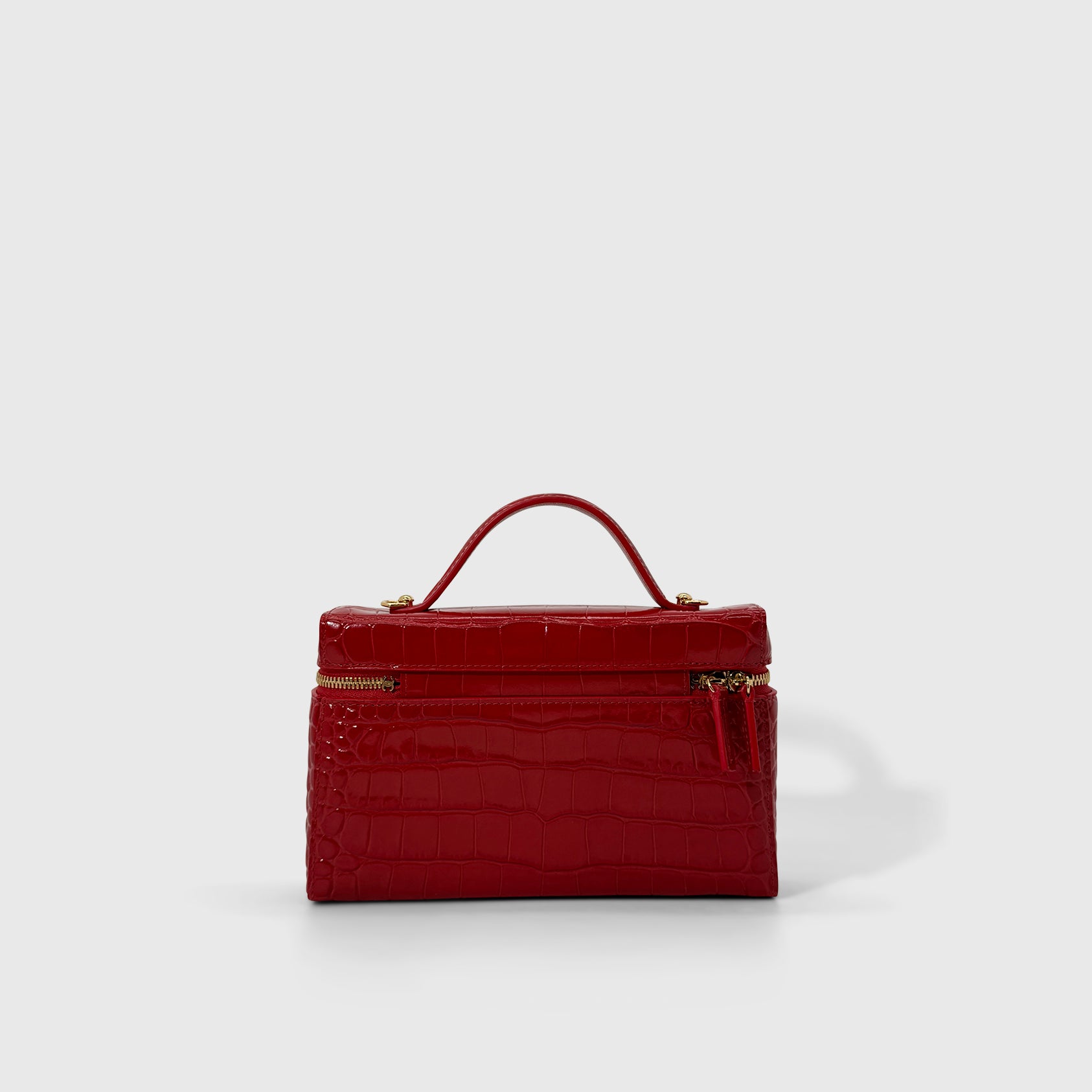 Chanel Croc Embossed Vanity