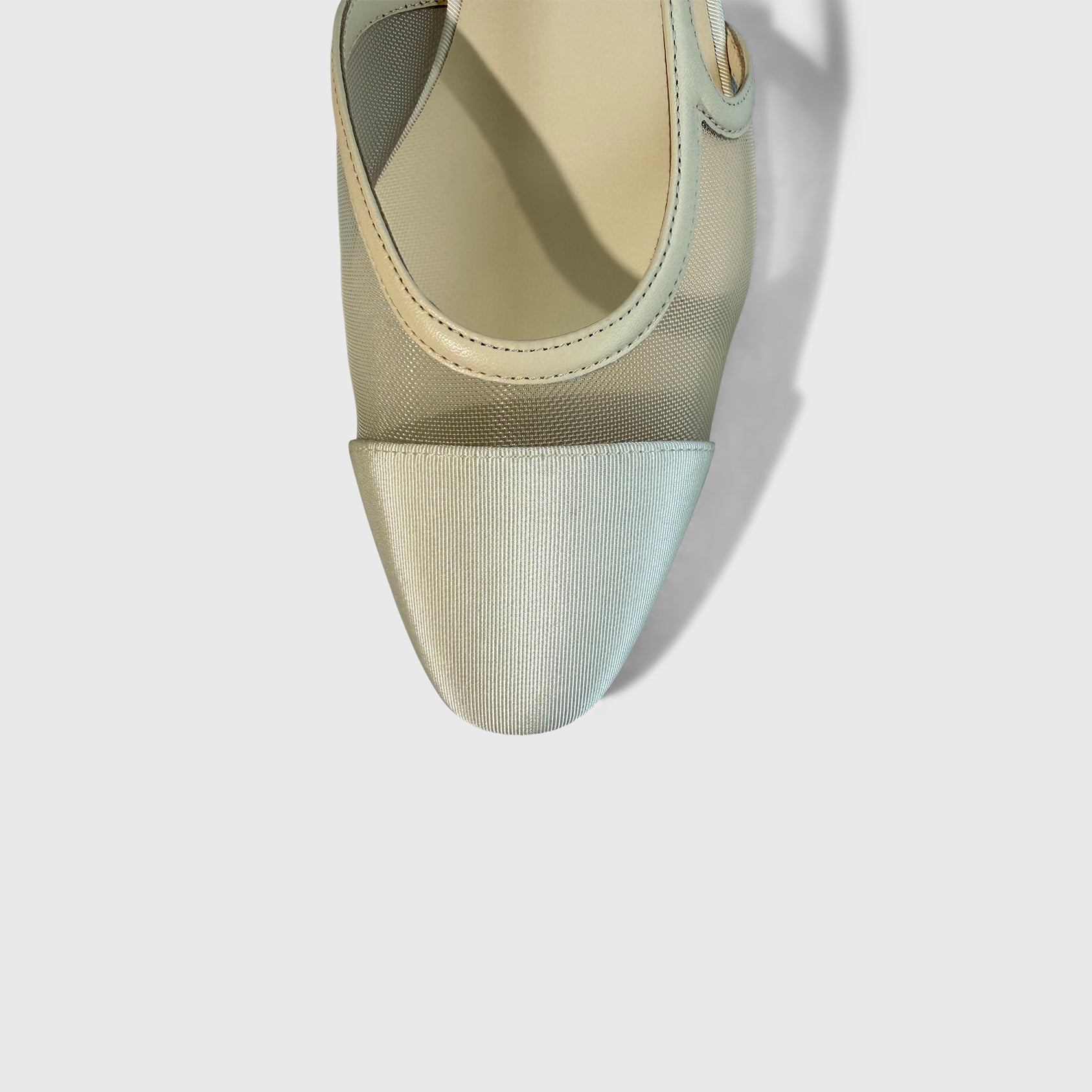 Chanel Mesh Slingback Flats