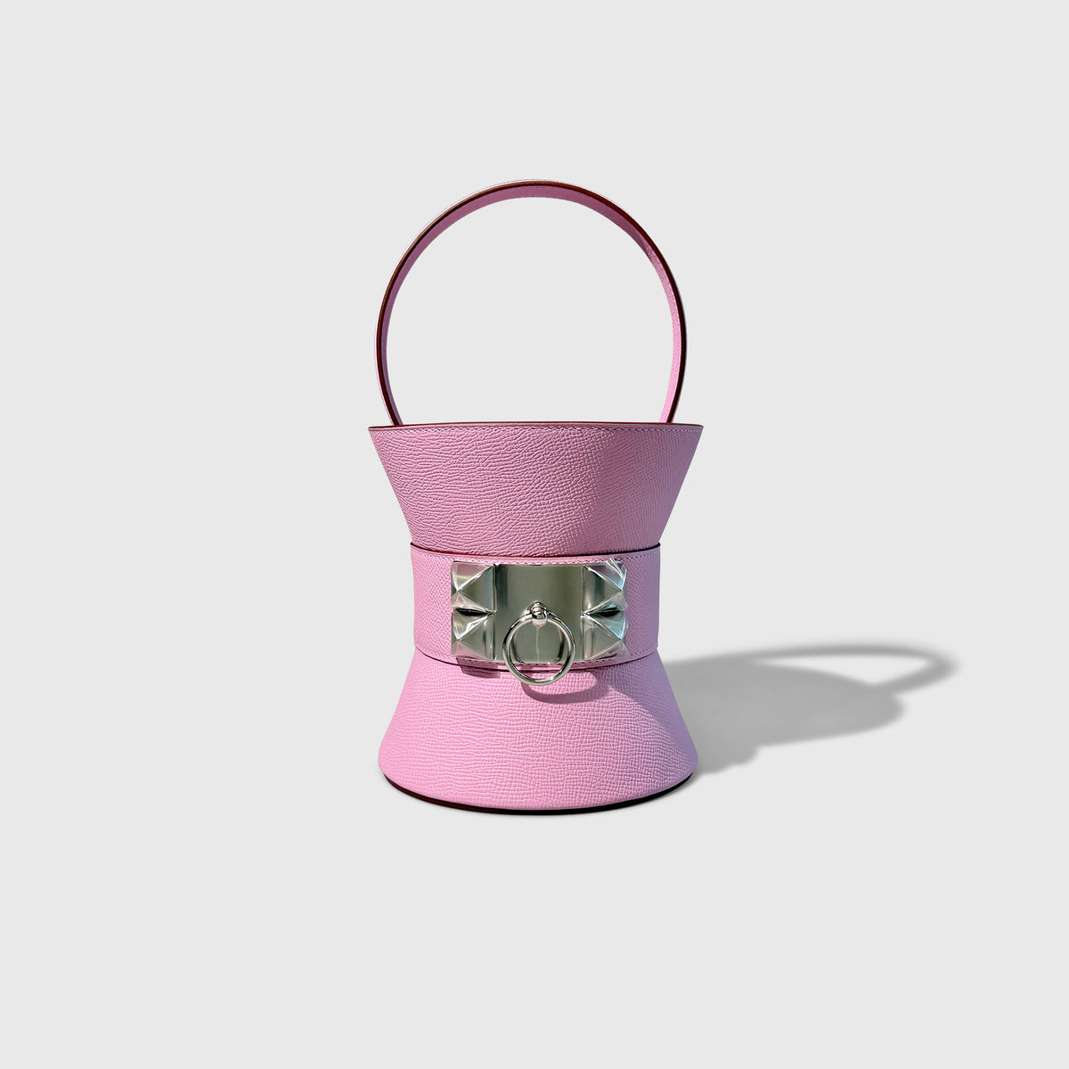 Hermès Medor Bag Mini Epsom Mauve Sylvester Palladium Hardware