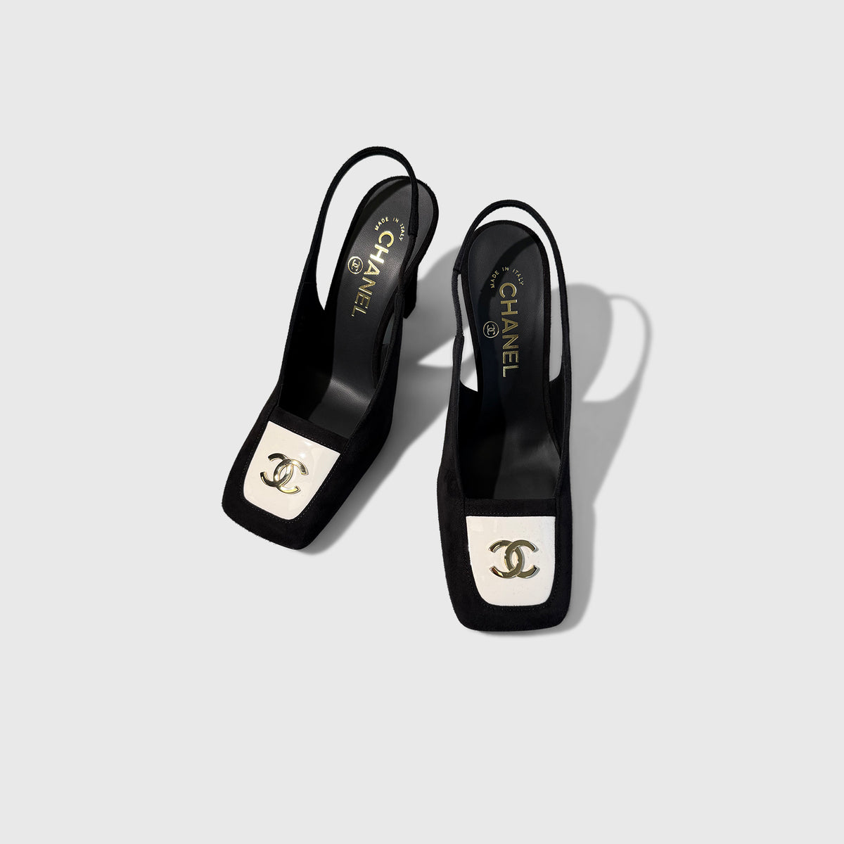 Chanel Suede Slingback