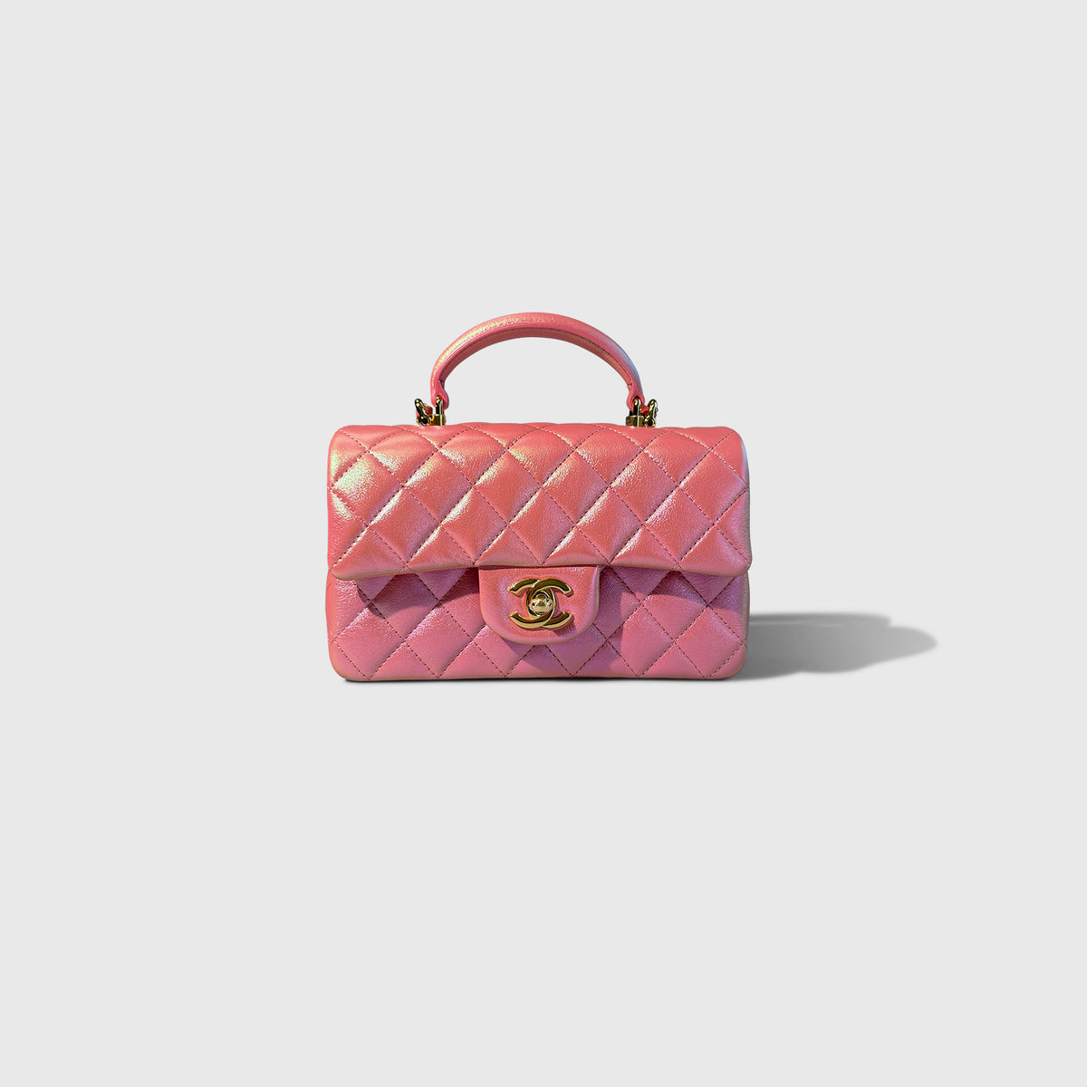 Chanel Classic Mini Flapbag with Top Handle