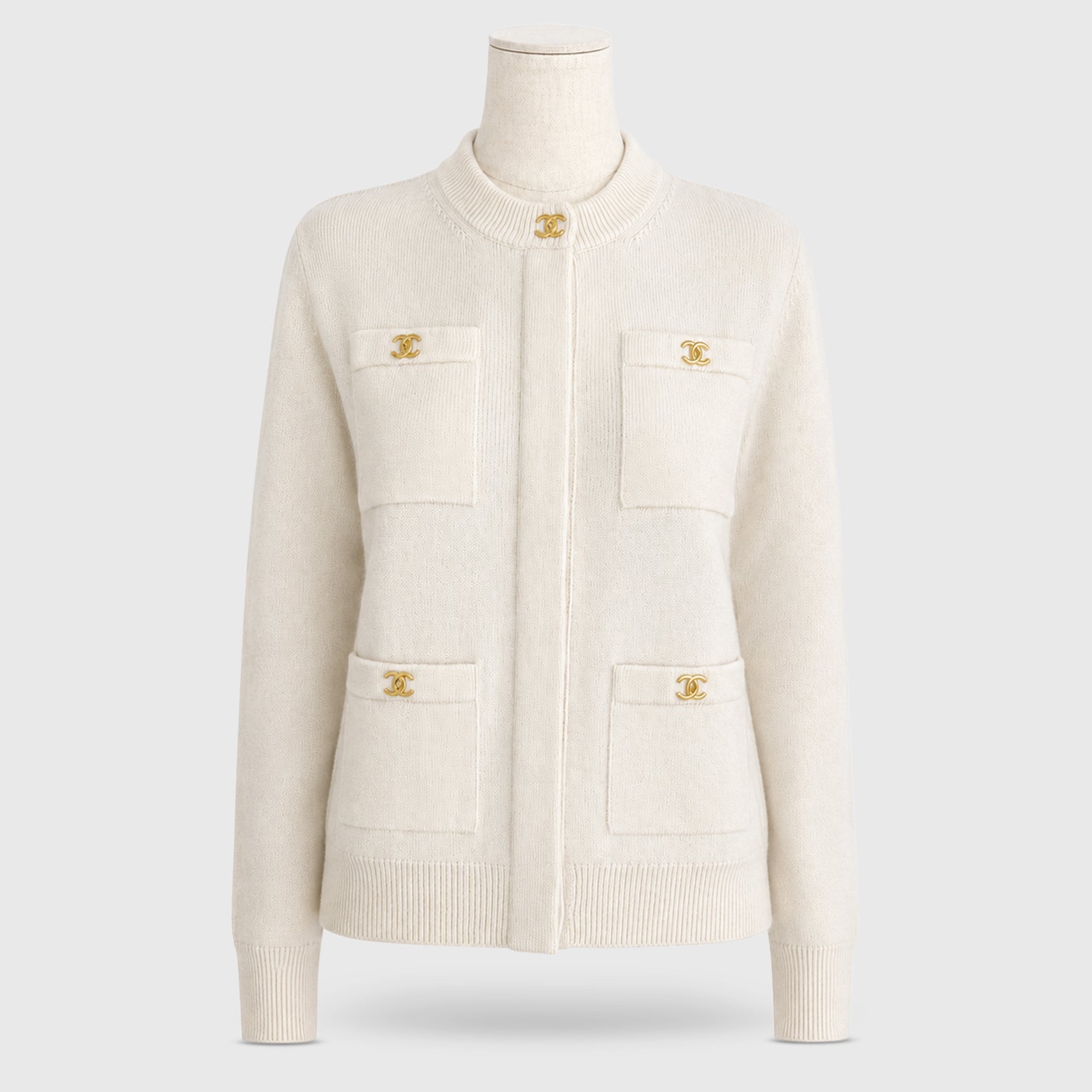 Chanel CC Turnlock Cardigan