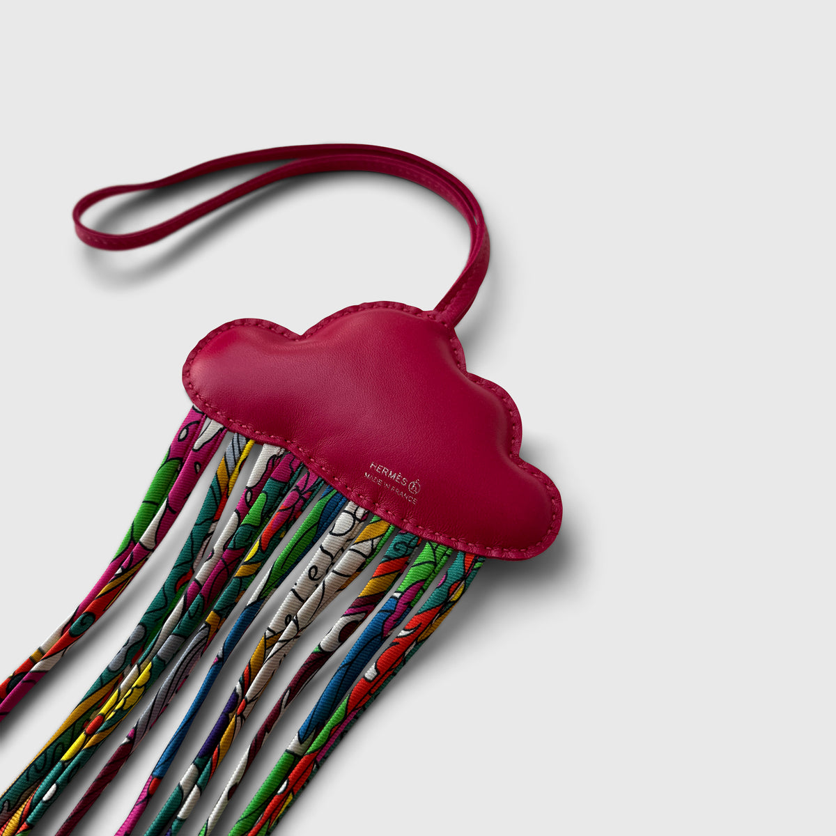 Hermès Cloud Charm Red Multi