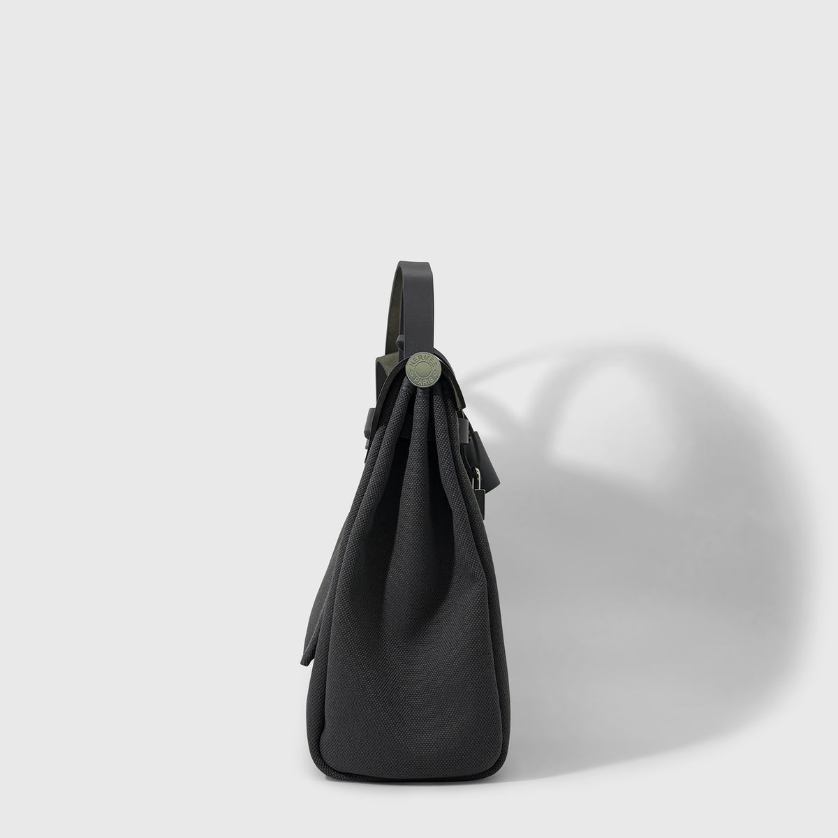 Hermès Herbag Zip 31 Canvas, Vache Hunter Ardoise Palladium Hardware