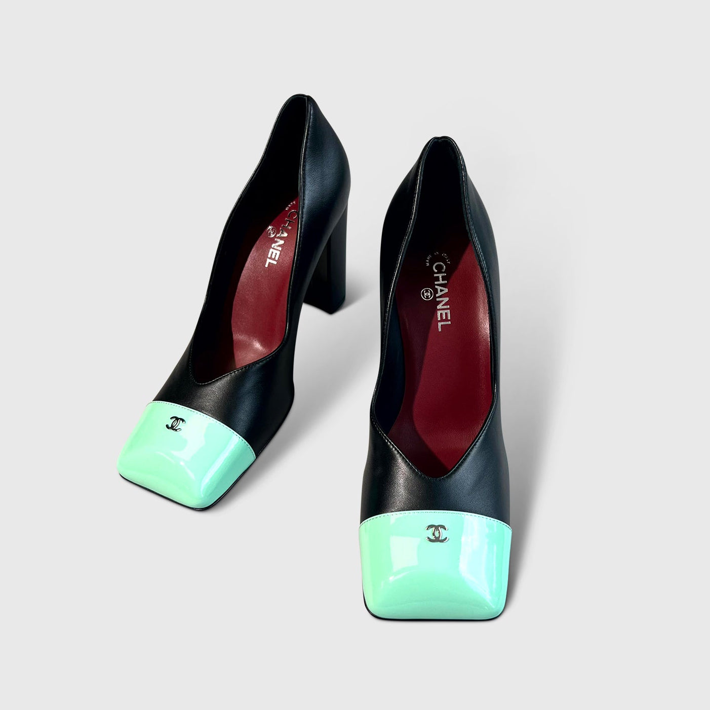 Chanel Square Toe Pumps