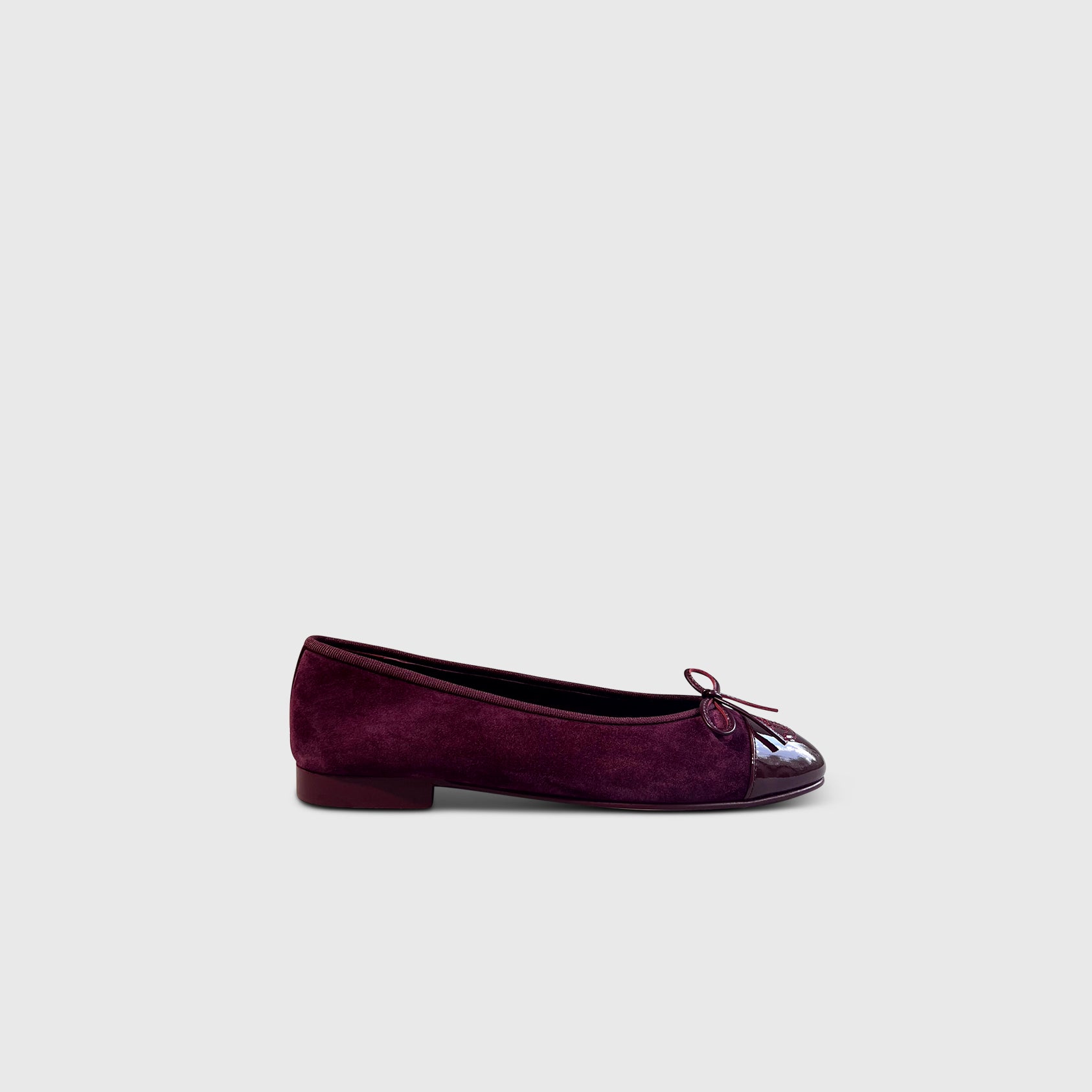 Chanel Suede Ballet Flats