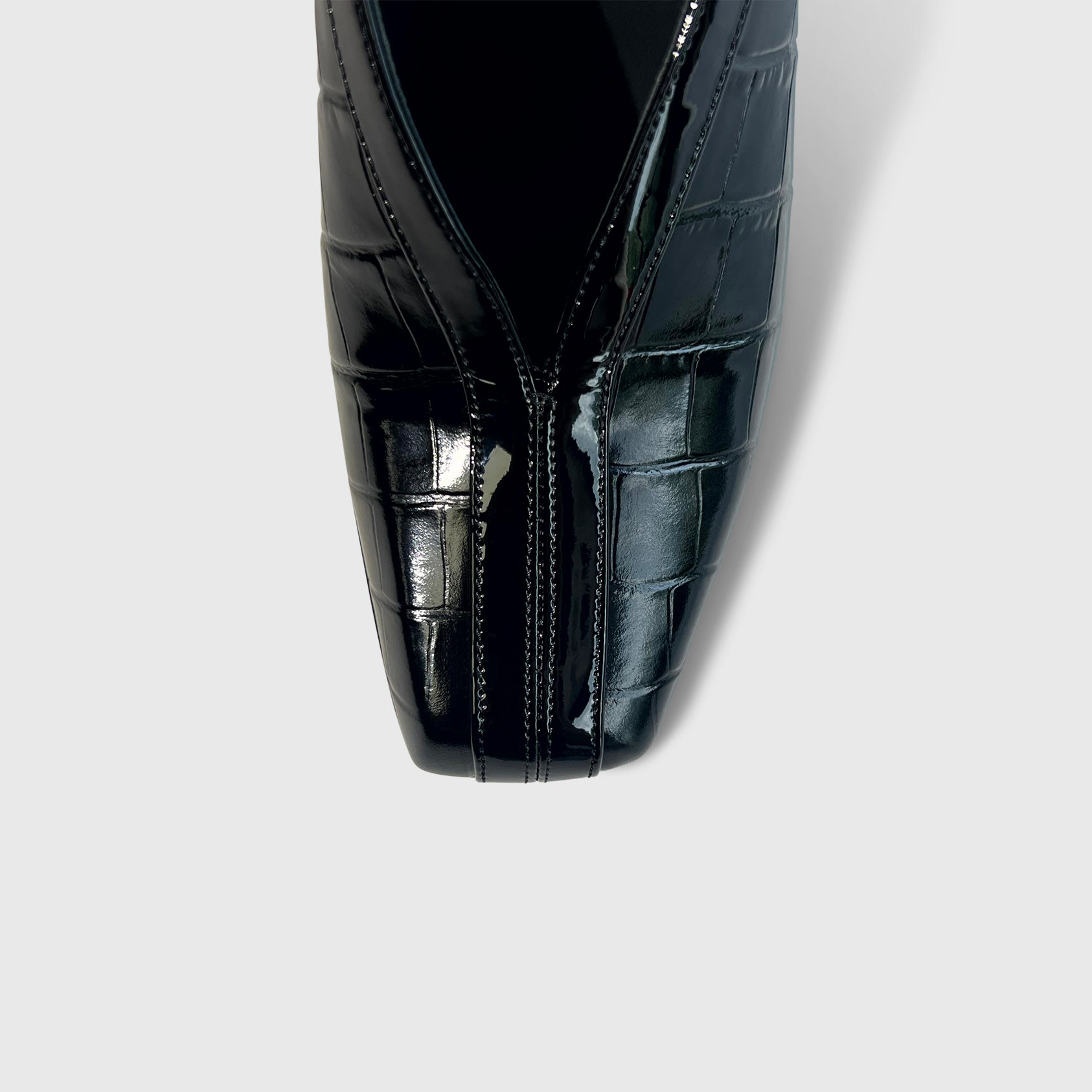 Chanel Croc Embossed Pumps