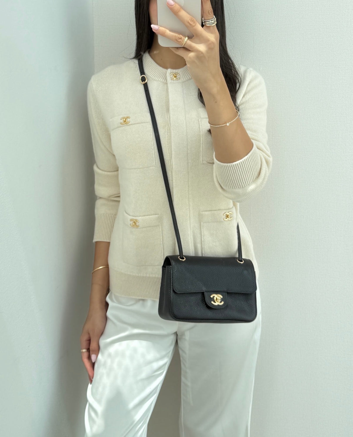 Chanel CC Turnlock Cardigan