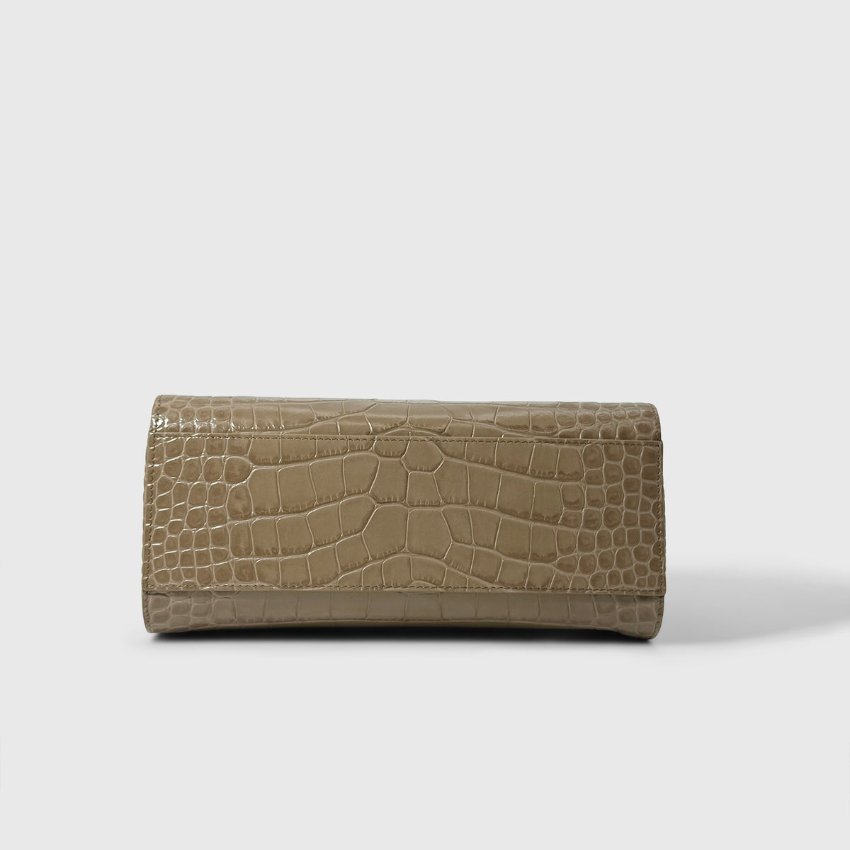 Chanel Croc Embossed Shoulder Bag