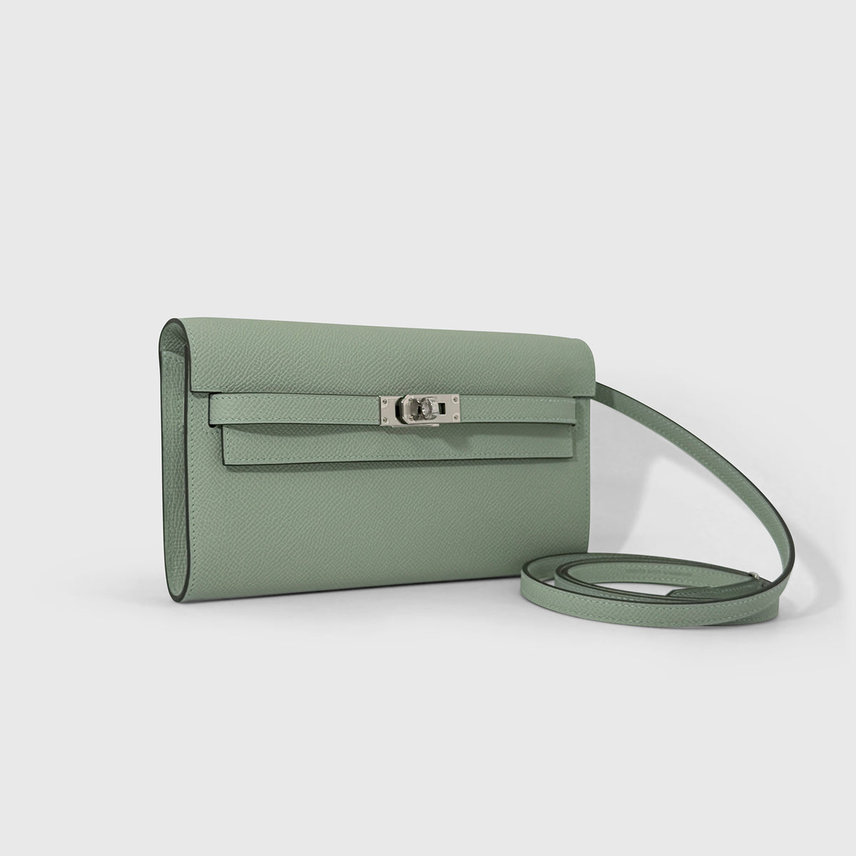 Hermès Kelly To Go Epsom Vert d'Eau PHW