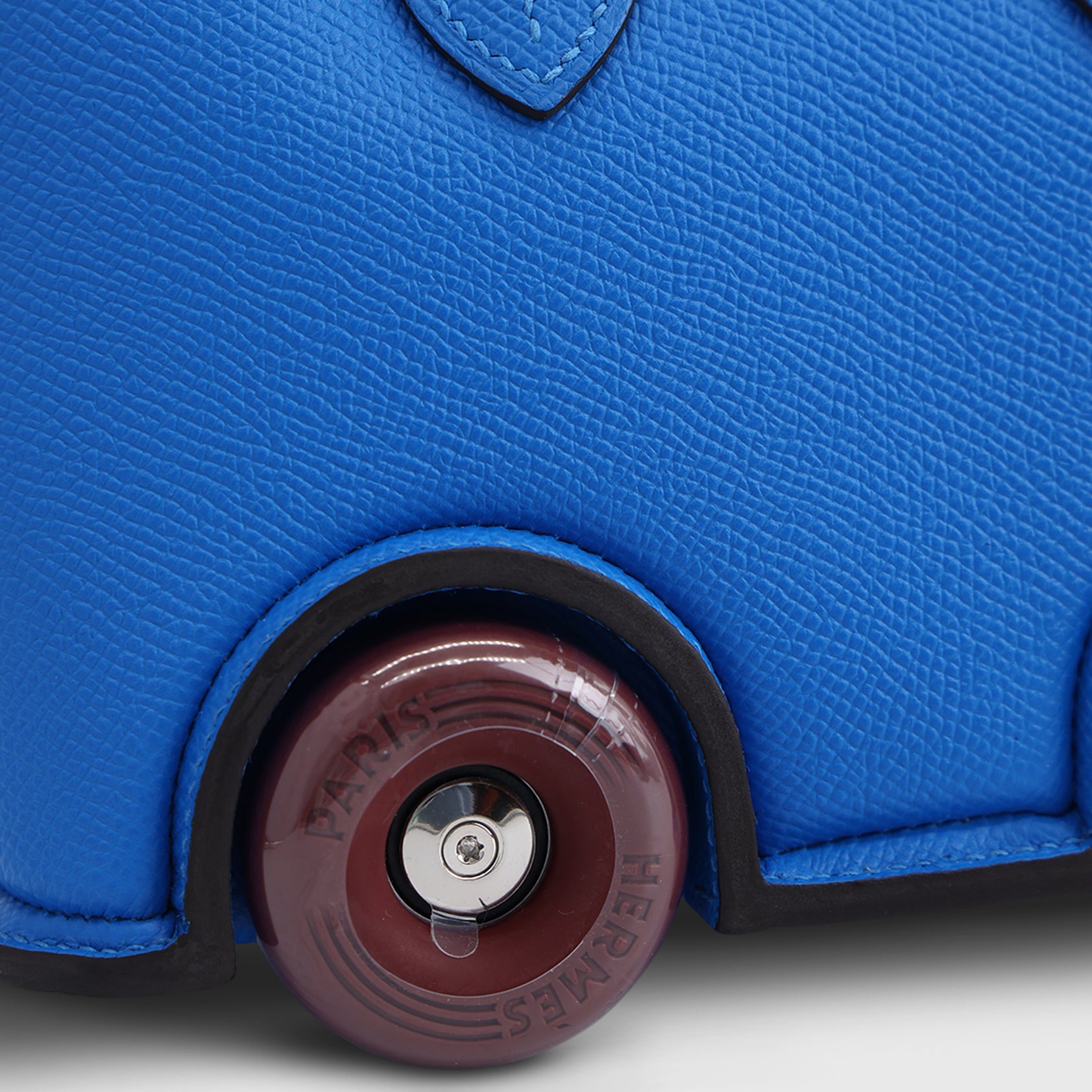 Hermès Bolide On Wheels 20 Epsom Blue Hydra/Rouge H Palladium Hardware