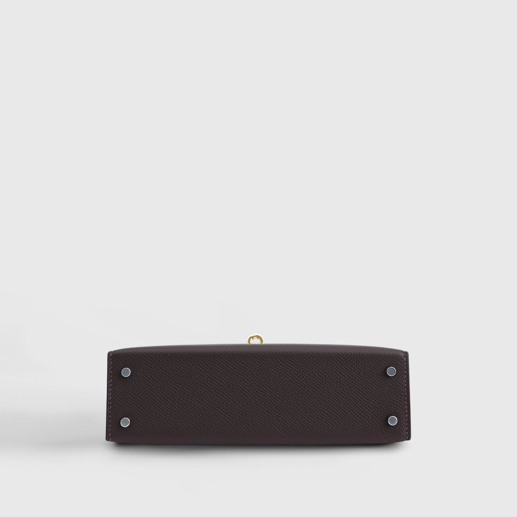 Hermès Kelly Mini Epsom Ebene Electrum Sellier