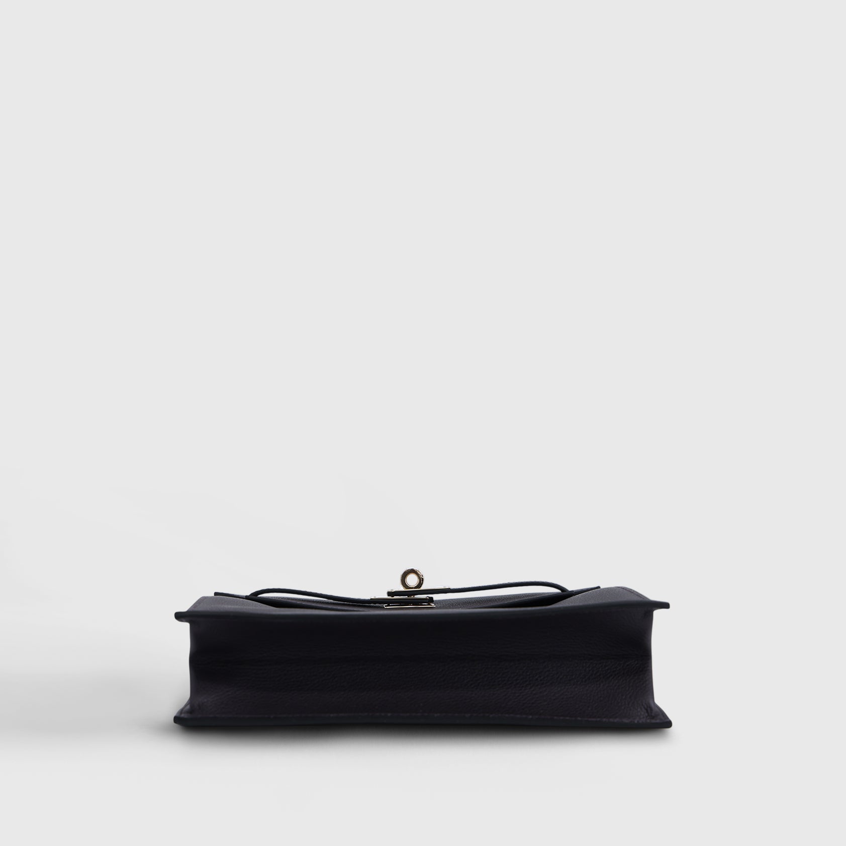 Hermès Kelly Danse Evercolor Prunoir / Verso Anemone Permabrass