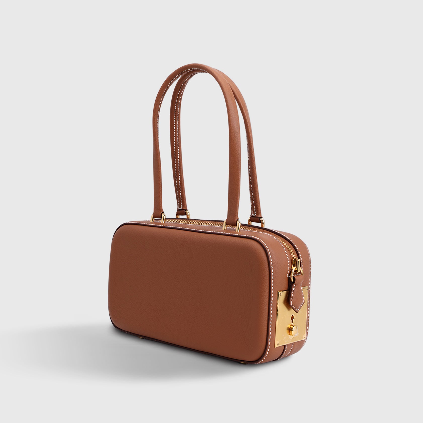 Hermès Faubourg Express Bag Evercolor Gold Gold Hardware