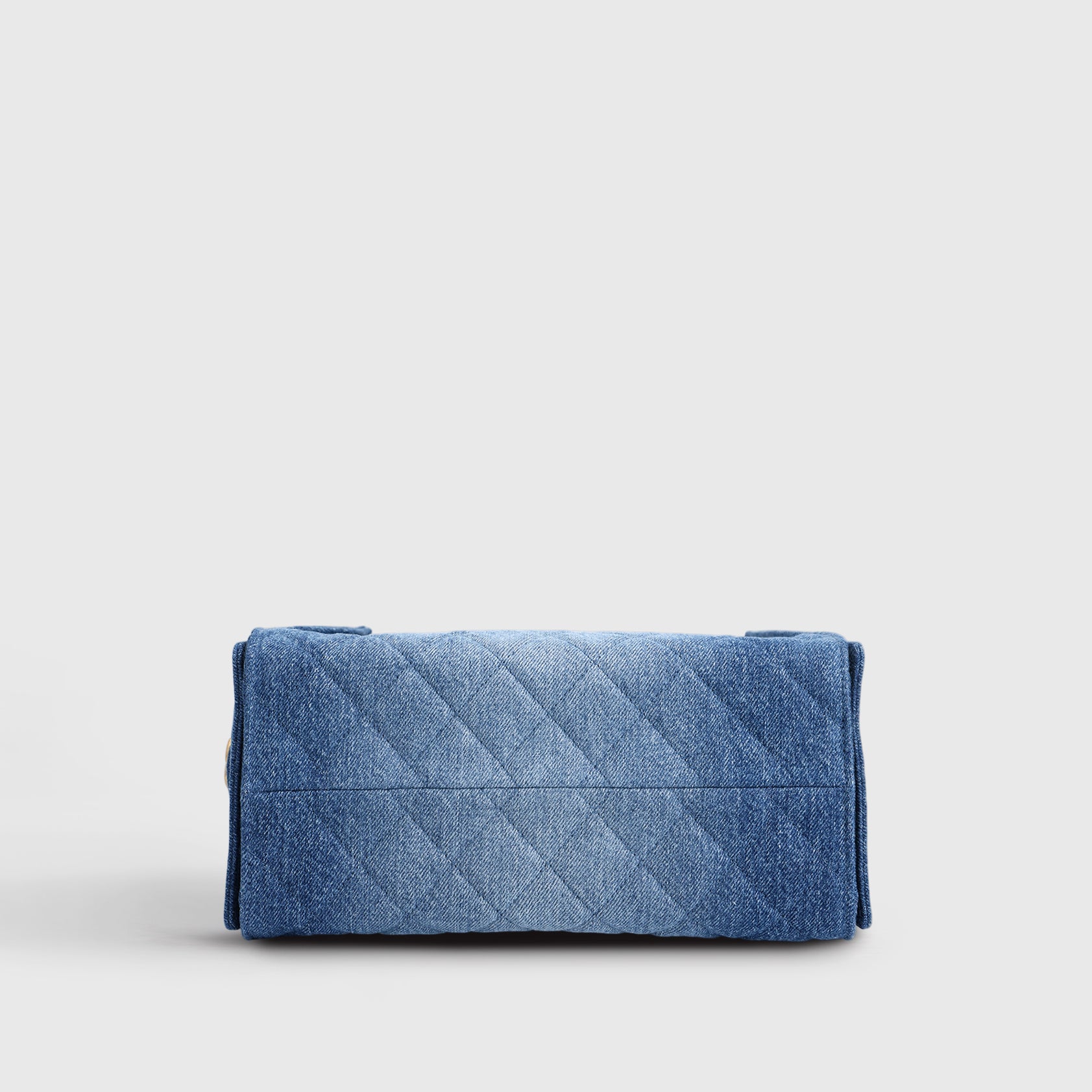 Chanel 25 Hobo Bag Small Denim Light Blue Gold Hardware