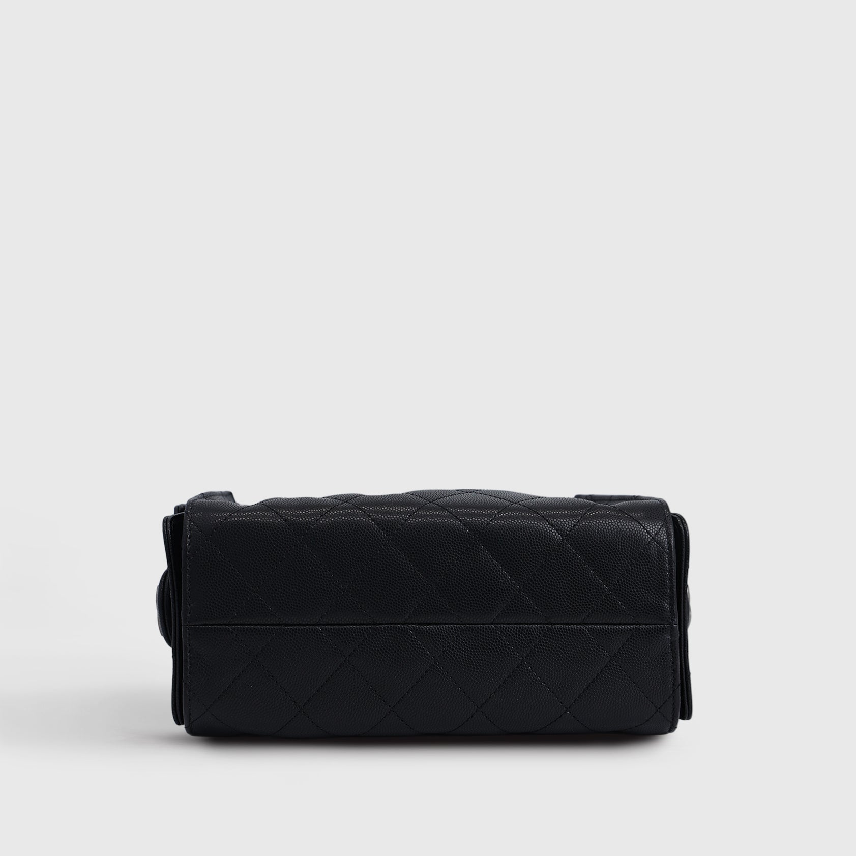 Chanel 25 Hobo Bag Mini Caviar Black Palladium Hardware
