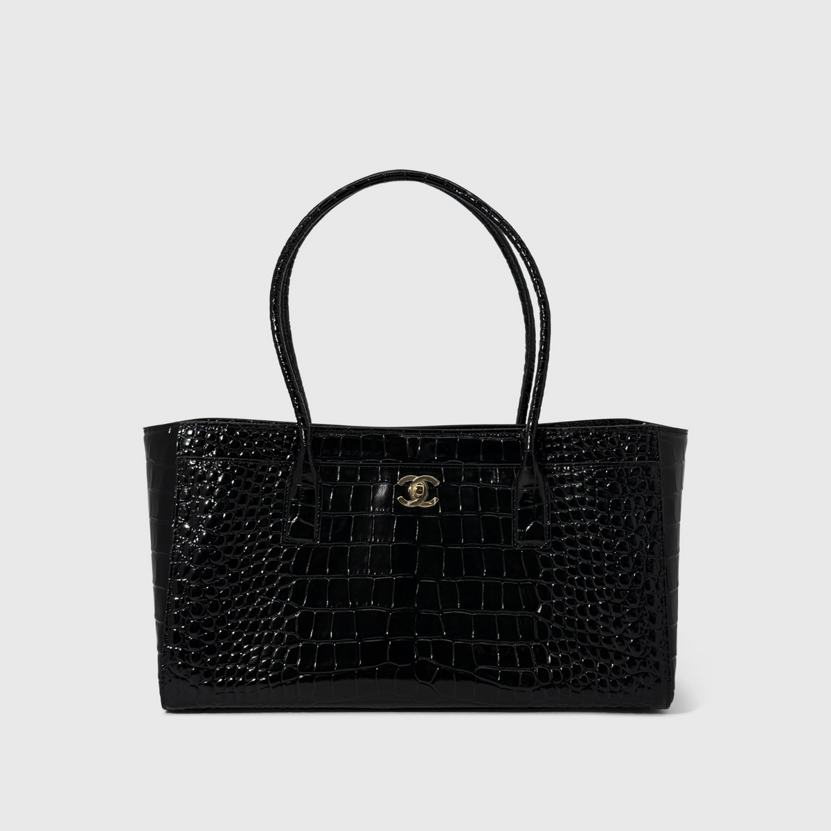 Chanel Croc Embossed Tote