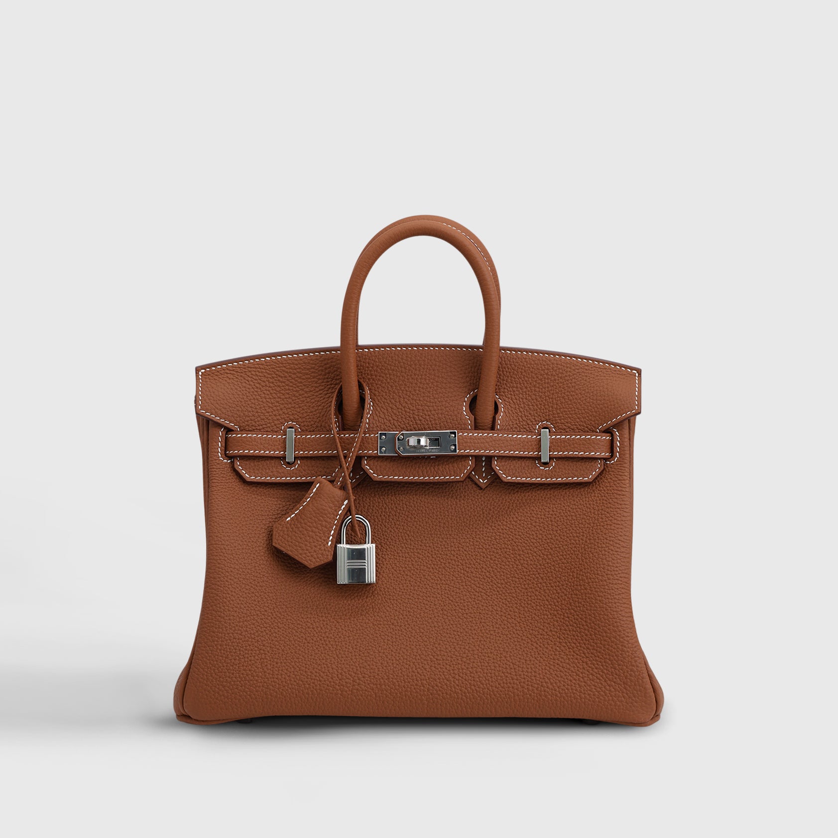 Hermès Birkin 25 Togo Gold Palladium Hardware