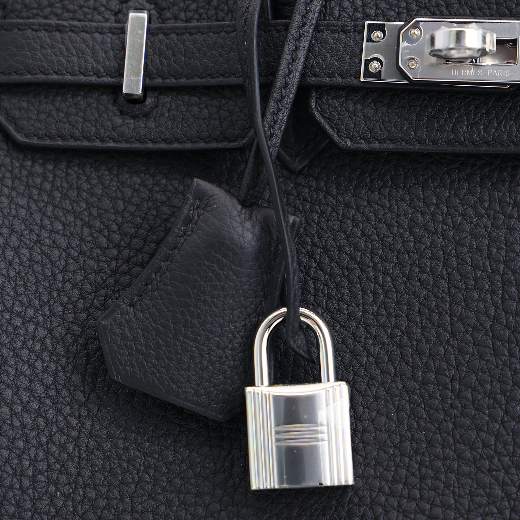 Hermès Birkin 25 Togo Black Palladium Hardware