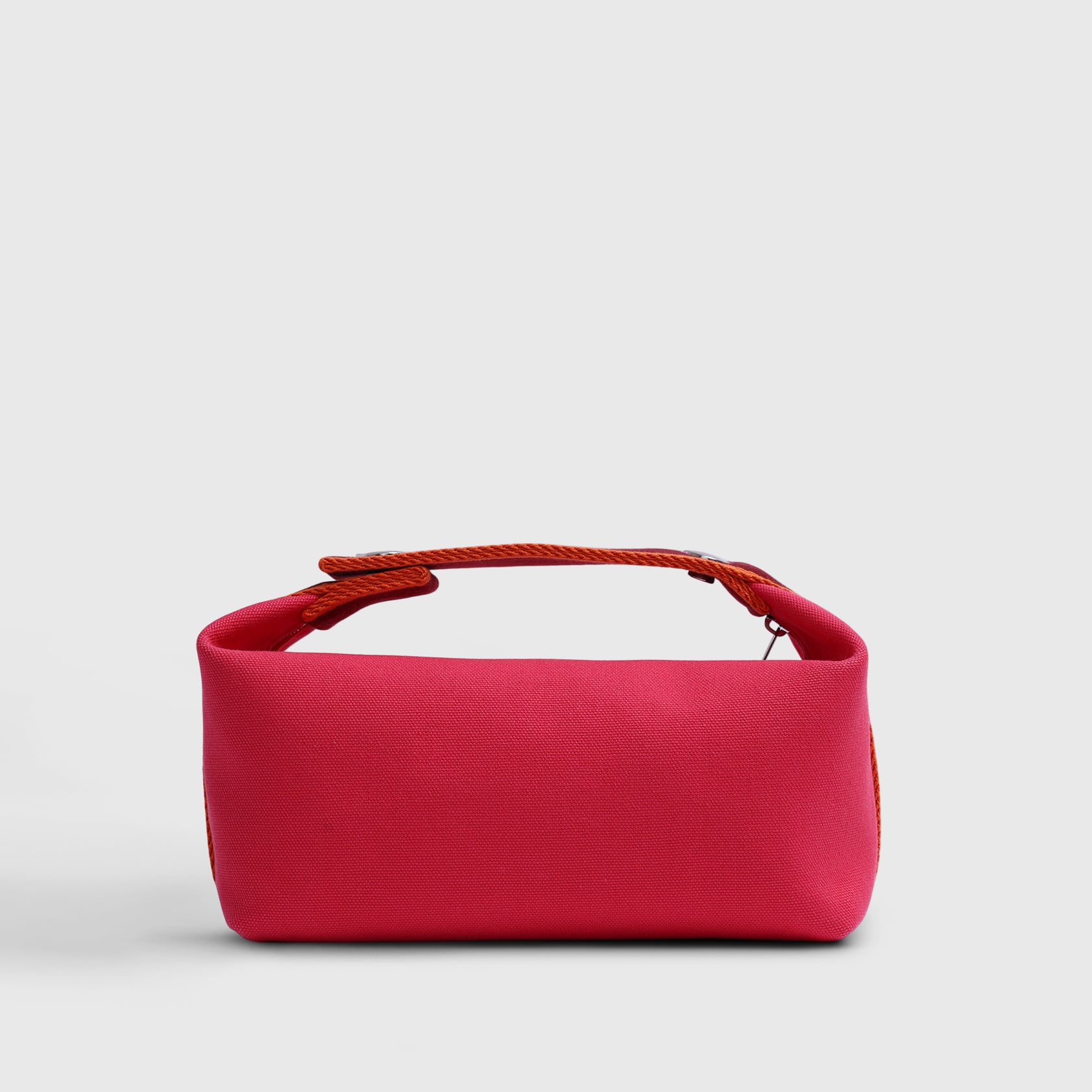 Hermès Bride-a-Brac Toiletry Bag PM Canvas Hibiscus Palladium Hardware