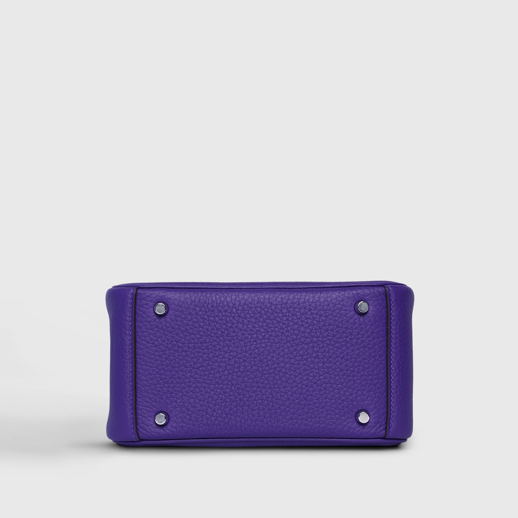 Hermès Lindy 20 Clemence Purple Palladium Hardware