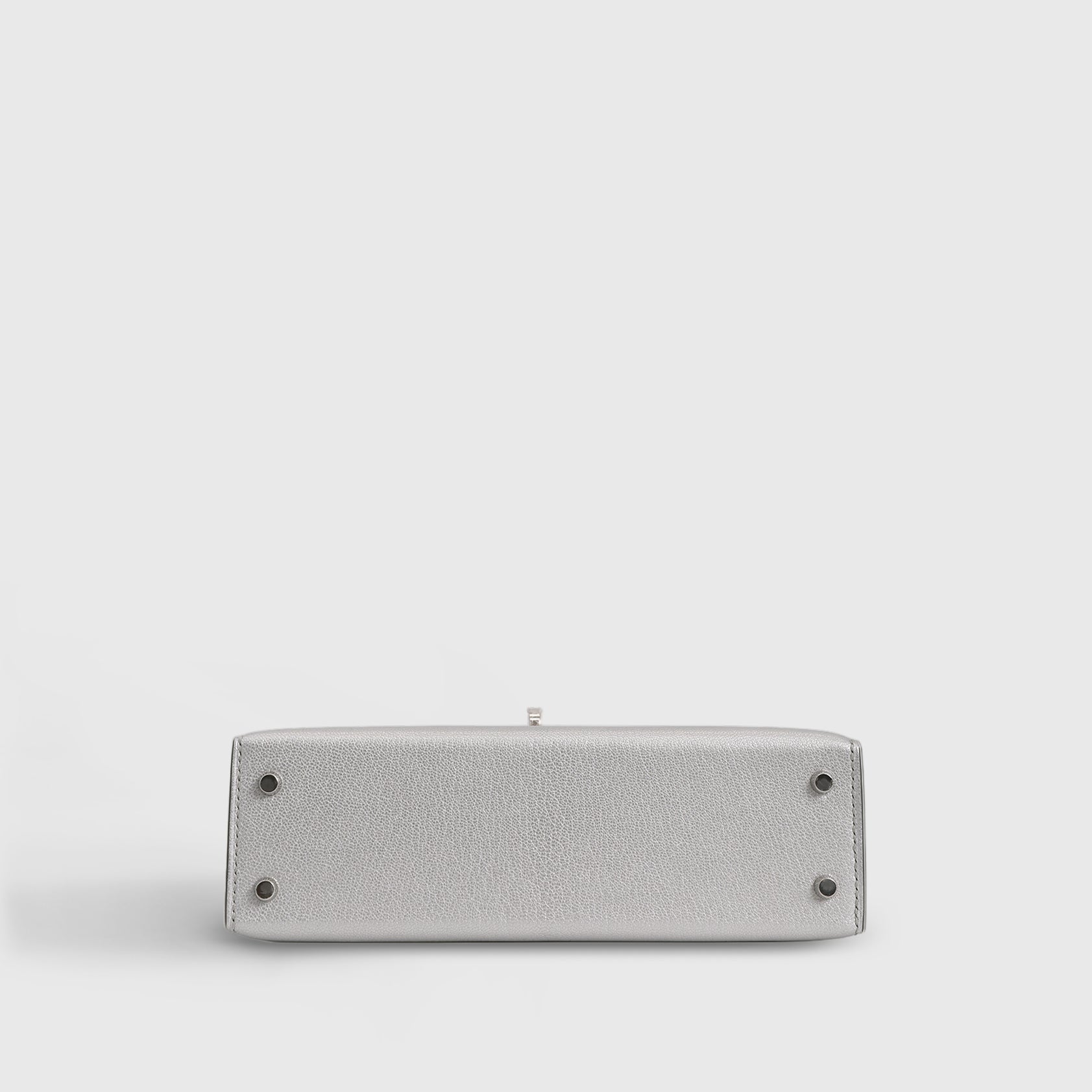 Hermès Kelly Mini Chamkilight Chevre Silver Palladium Hardware
