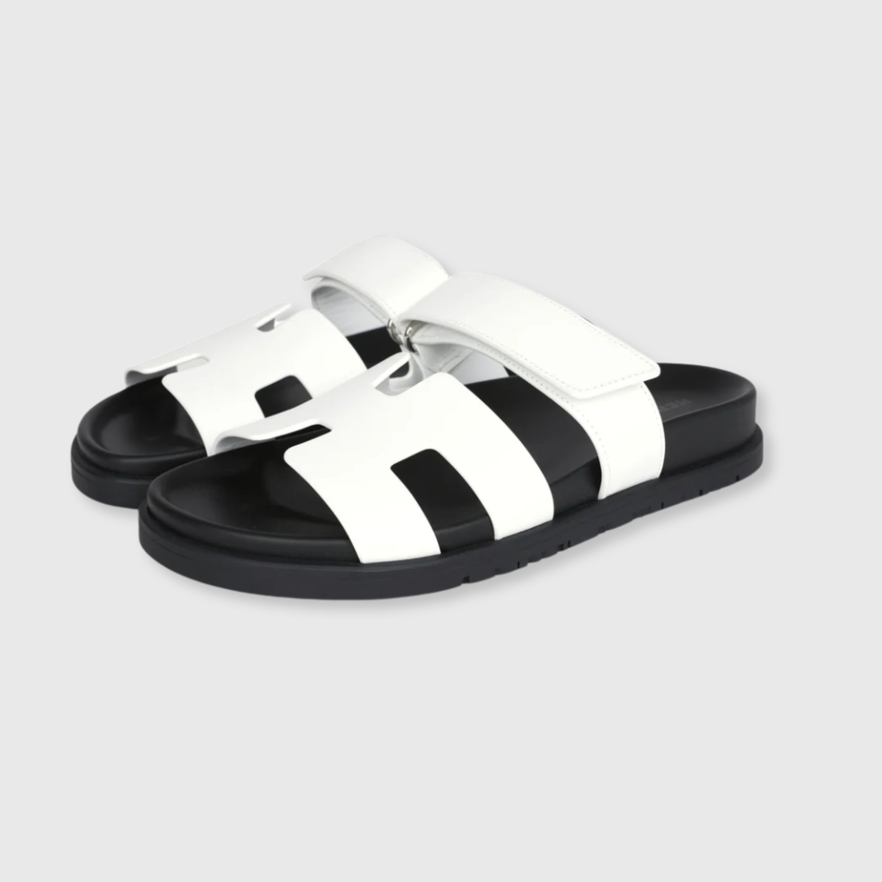 Hermès Chypre Sandals White - eliteUSA 
