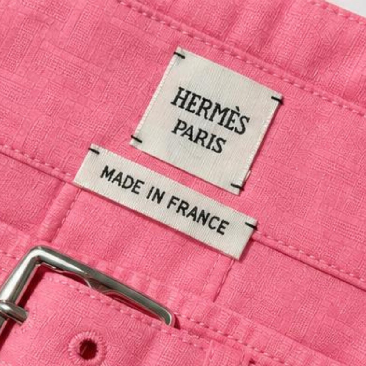 Hermès Pleated Midi Skirt