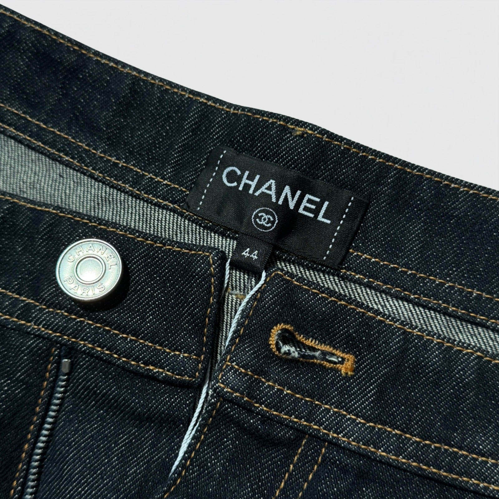 Chanel Wide Leg Jeans