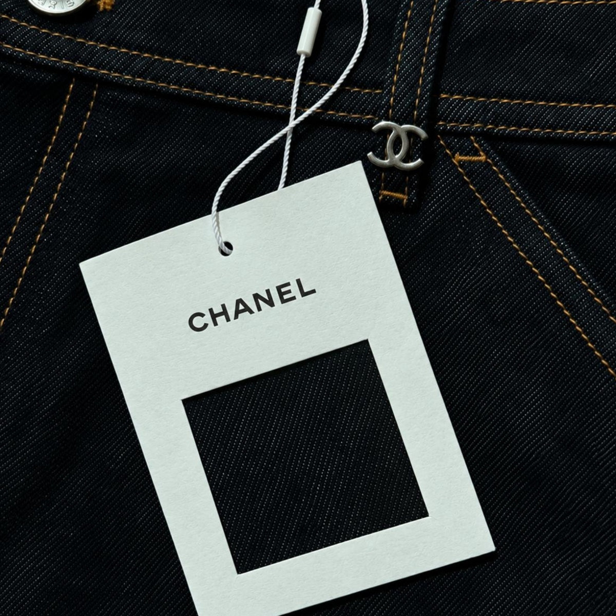 Chanel Wide Leg Jeans